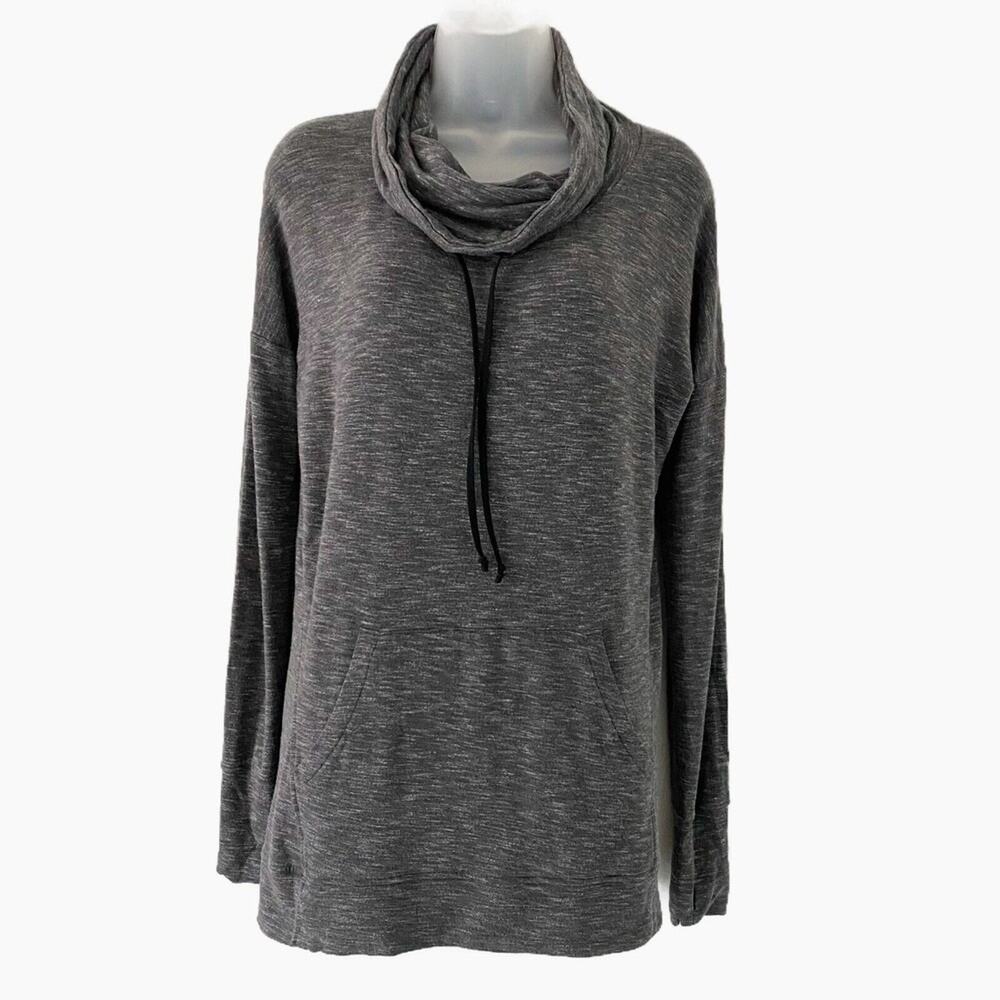 Athleta Women's Cowl Neck Athleisure Drawstring Pullover Shirt S Small